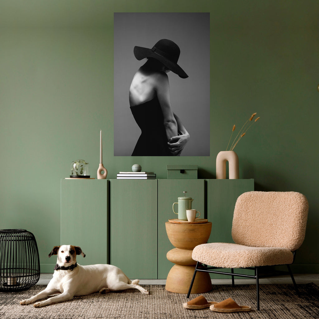 SILHOUETTE OF MYSTERY Poster Vertical Autocolante