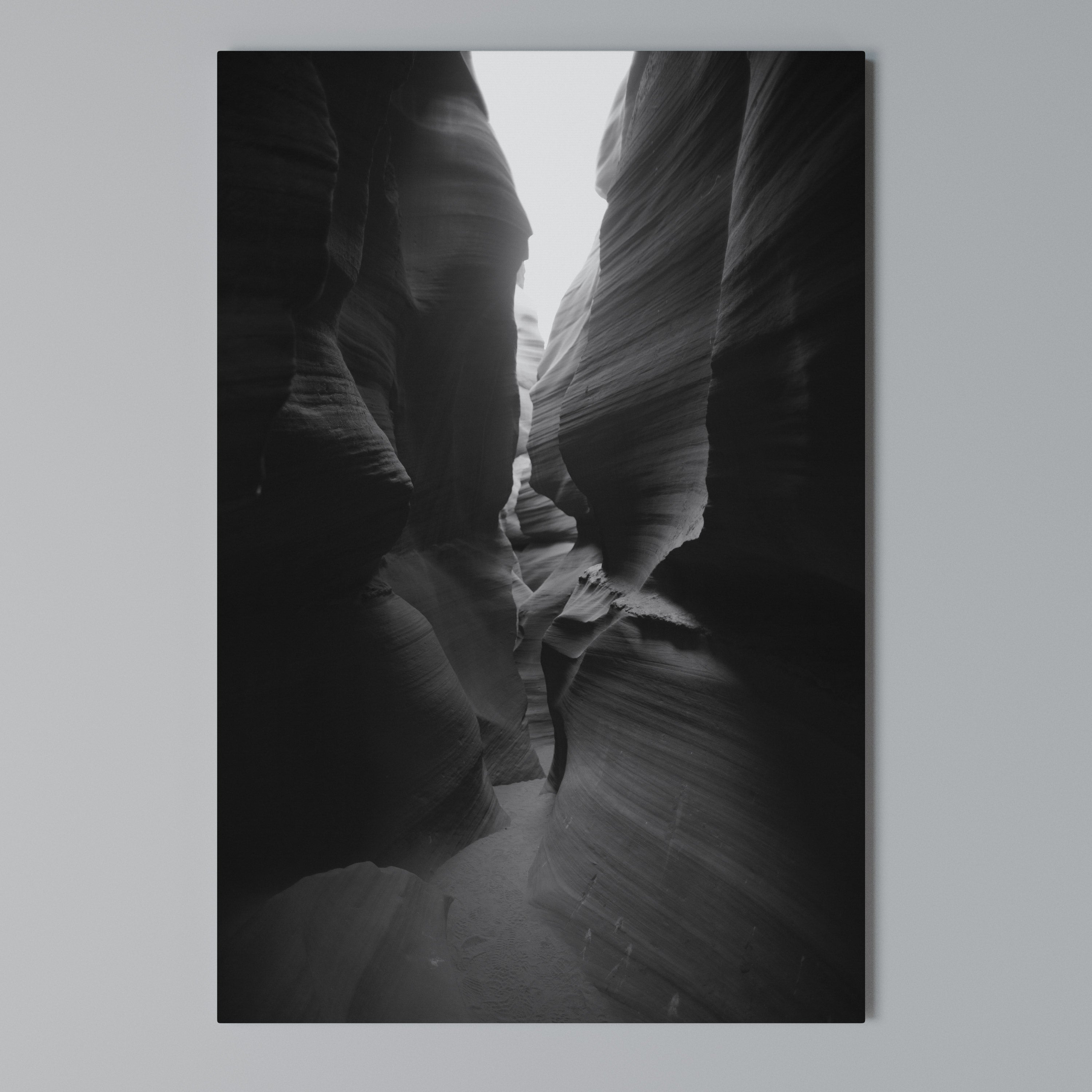TIME'S WHISPERING CANYON Quadro em tela vertical