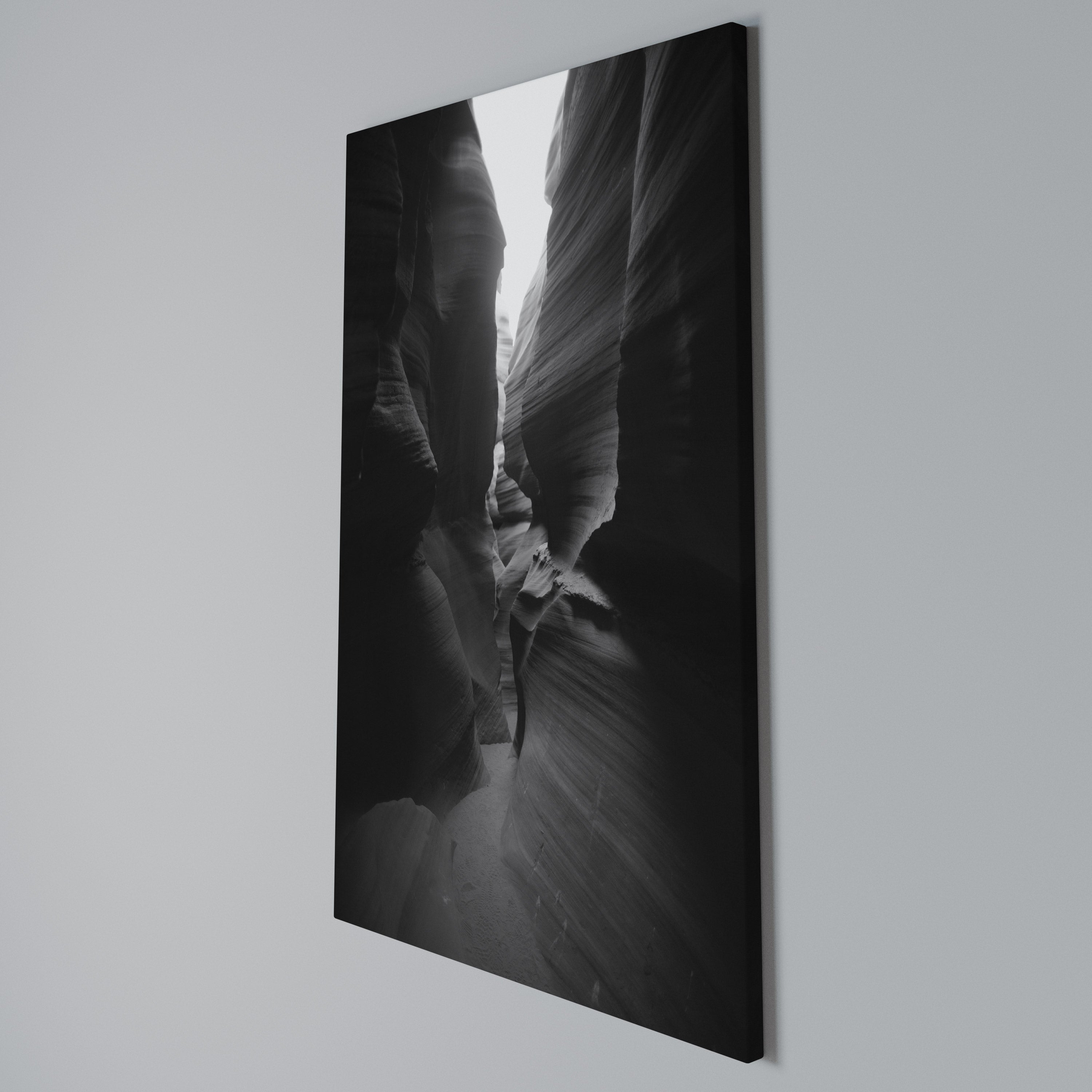 TIME'S WHISPERING CANYON Quadro em tela vertical
