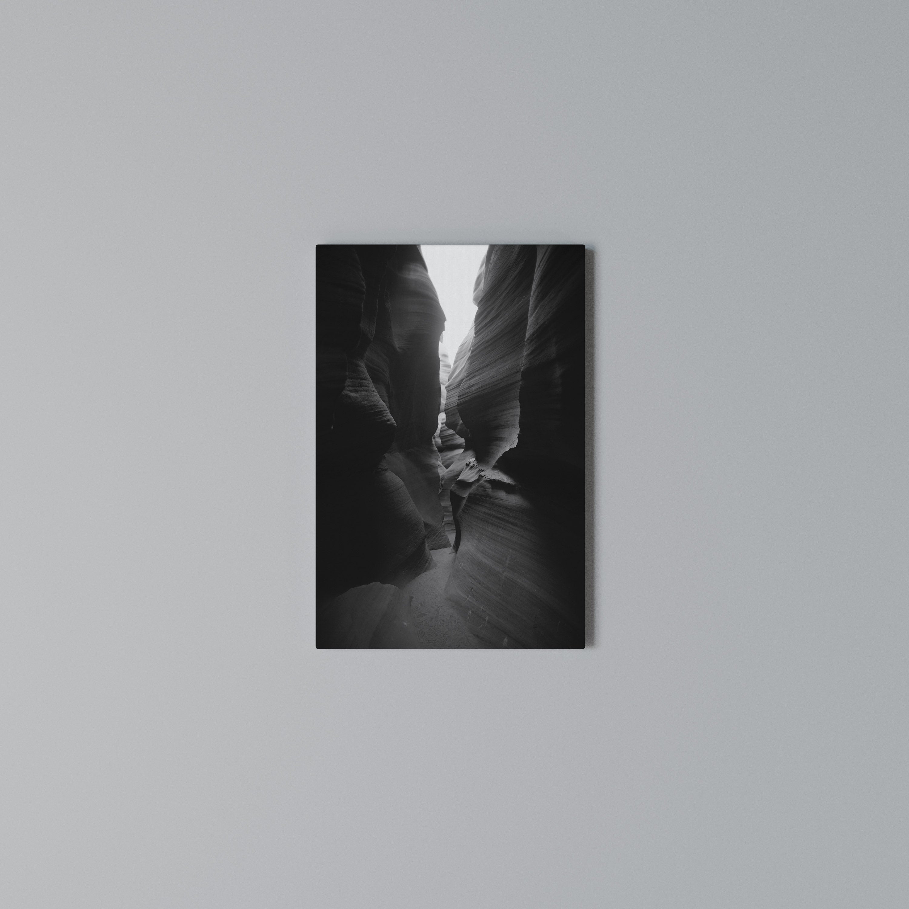 TIME'S WHISPERING CANYON Quadro em tela vertical