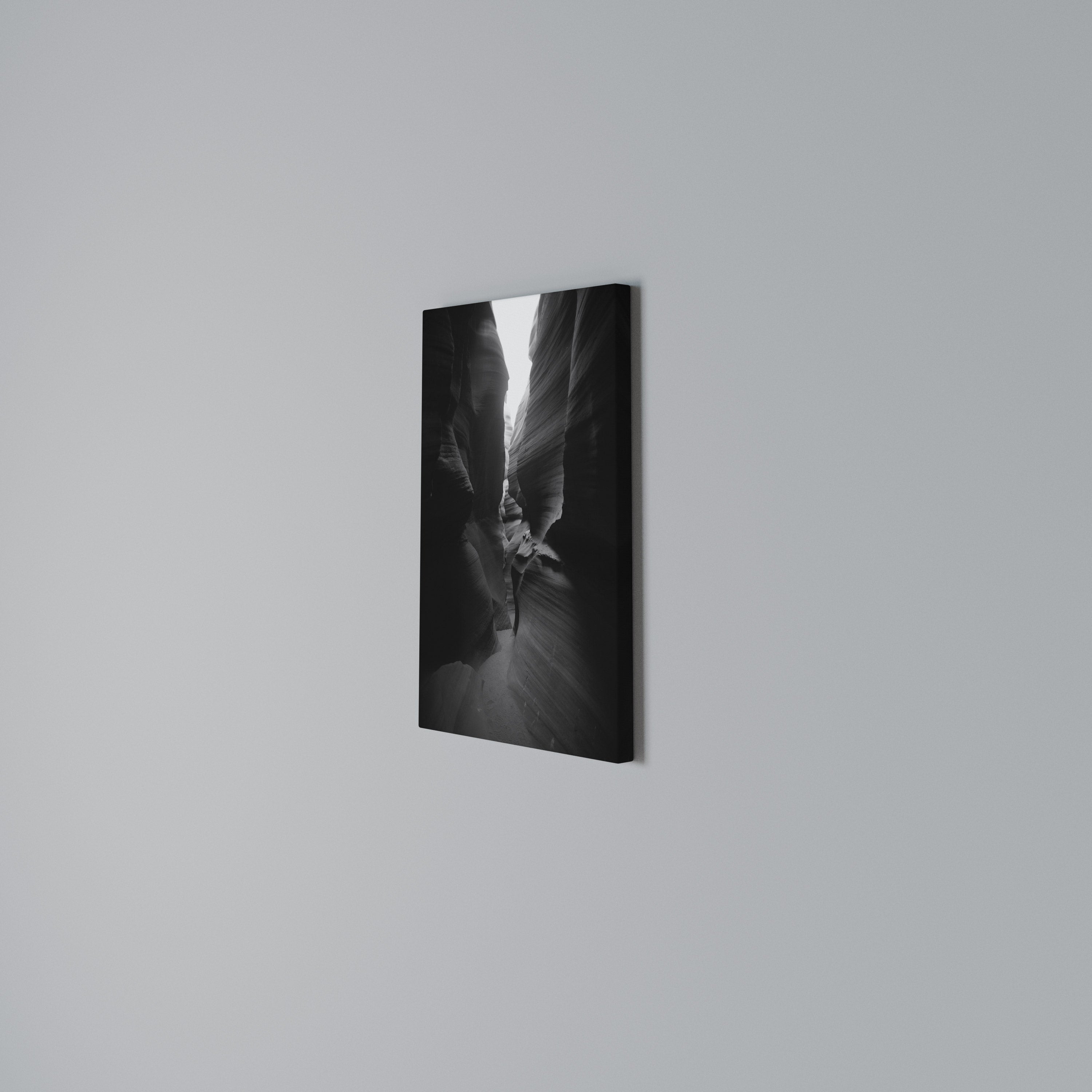 TIME'S WHISPERING CANYON Quadro em tela vertical