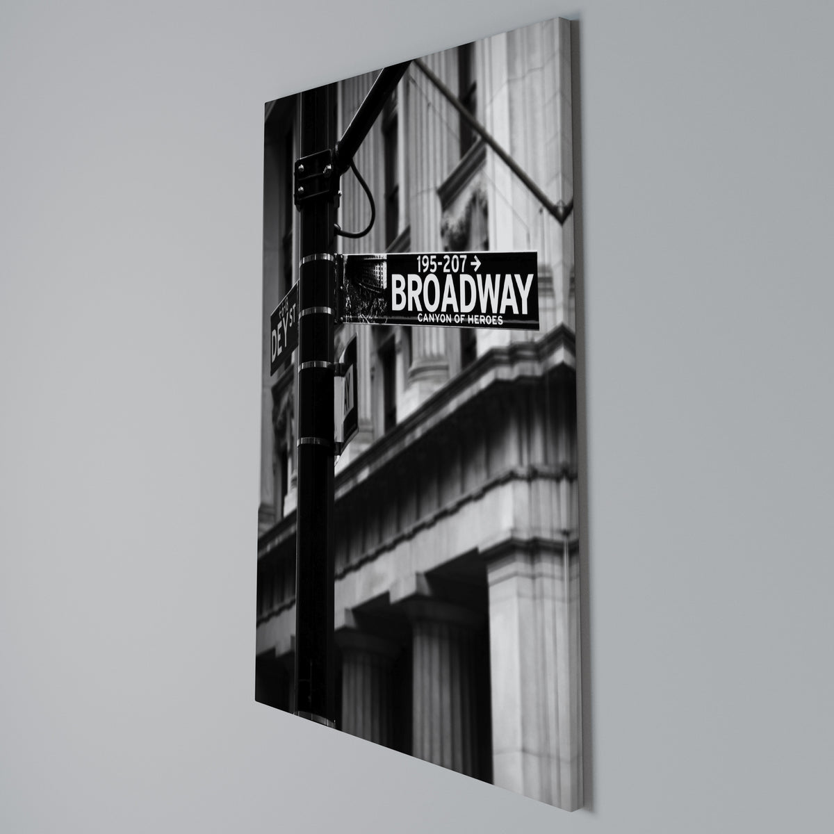 BROADWAY SIGN Quadro em tela vertical