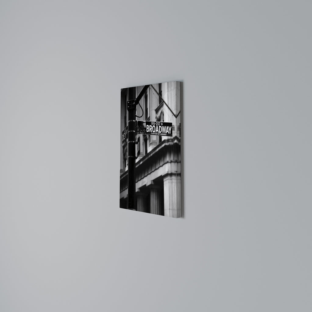 BROADWAY SIGN Quadro em tela vertical