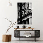 BROADWAY SIGN Poster Vertical Autocolante