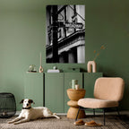 BROADWAY SIGN Poster Vertical Autocolante