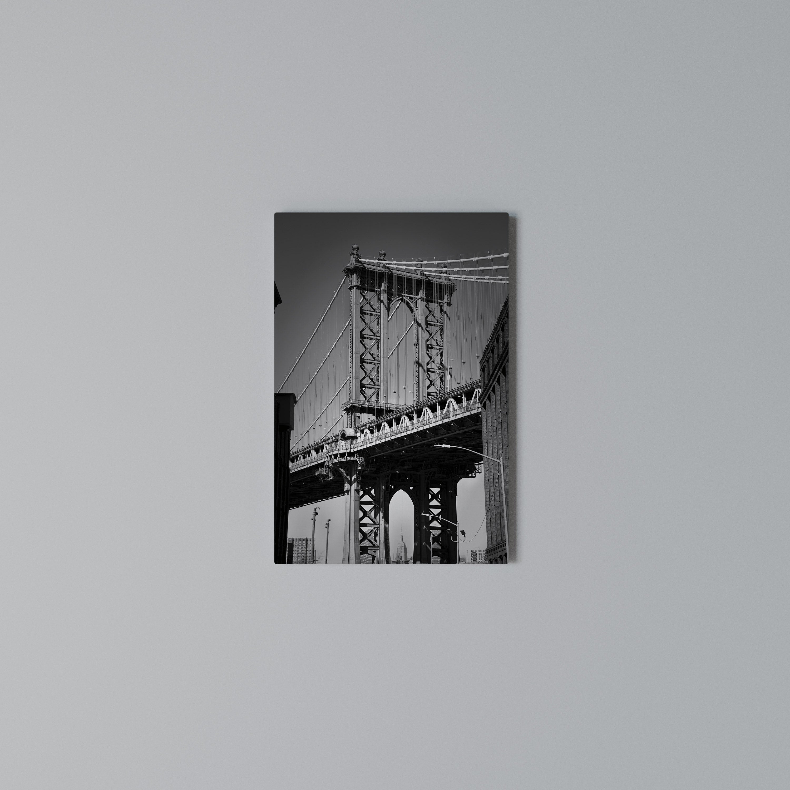 TIMELESS BRIDGE TALES Quadro em tela vertical