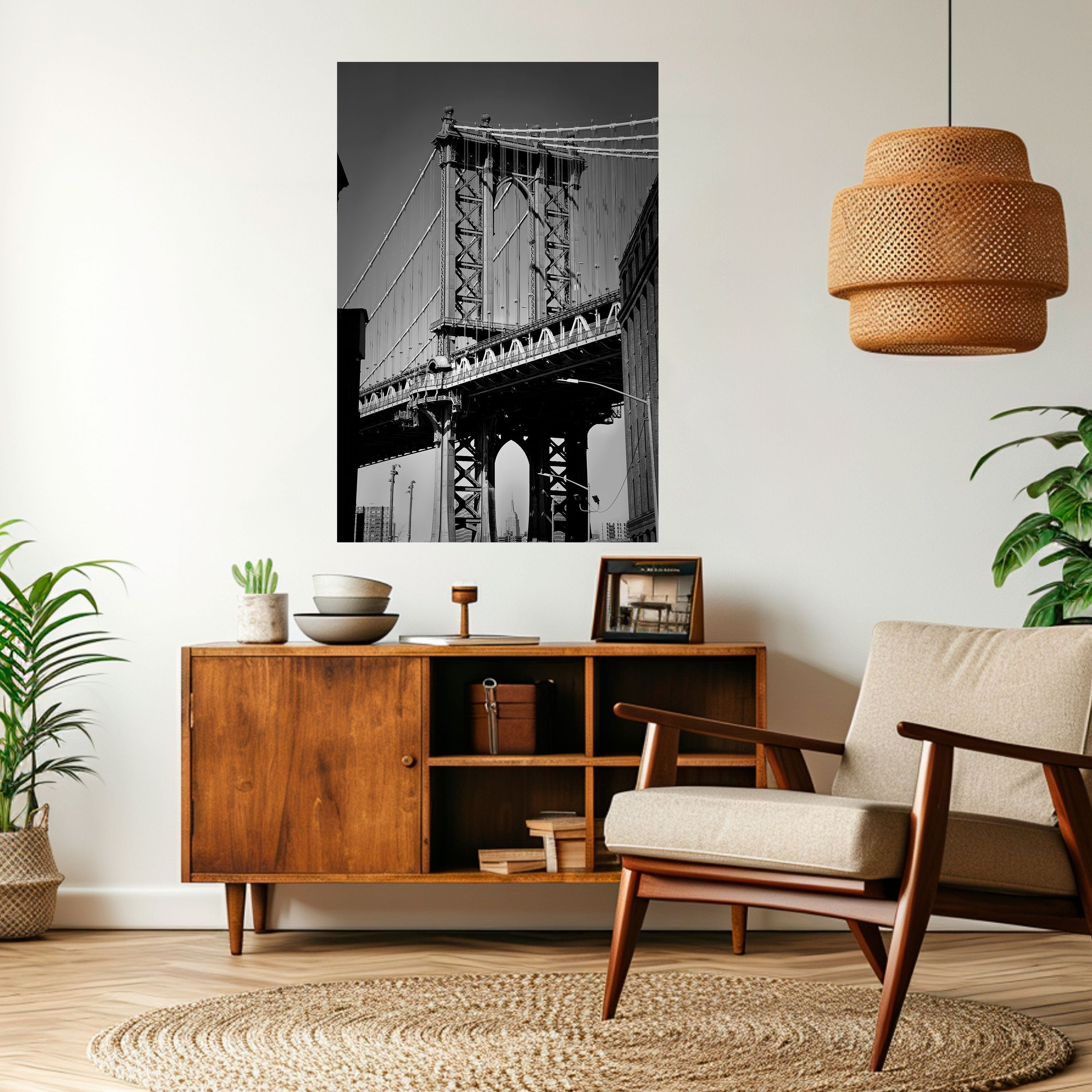 TIMELESS BRIDGE TALES Poster Vertical Autocolante