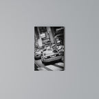 TIMELESS TAXI TALES Quadro em tela vertical