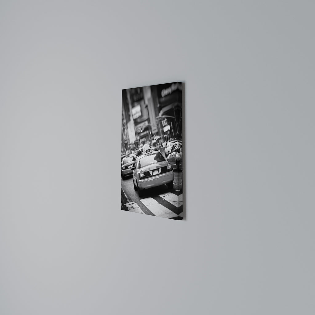 TIMELESS TAXI TALES Quadro em tela vertical