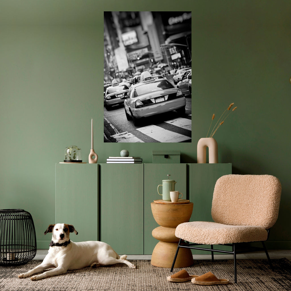 TIMELESS TAXI TALES Poster Vertical Autocolante