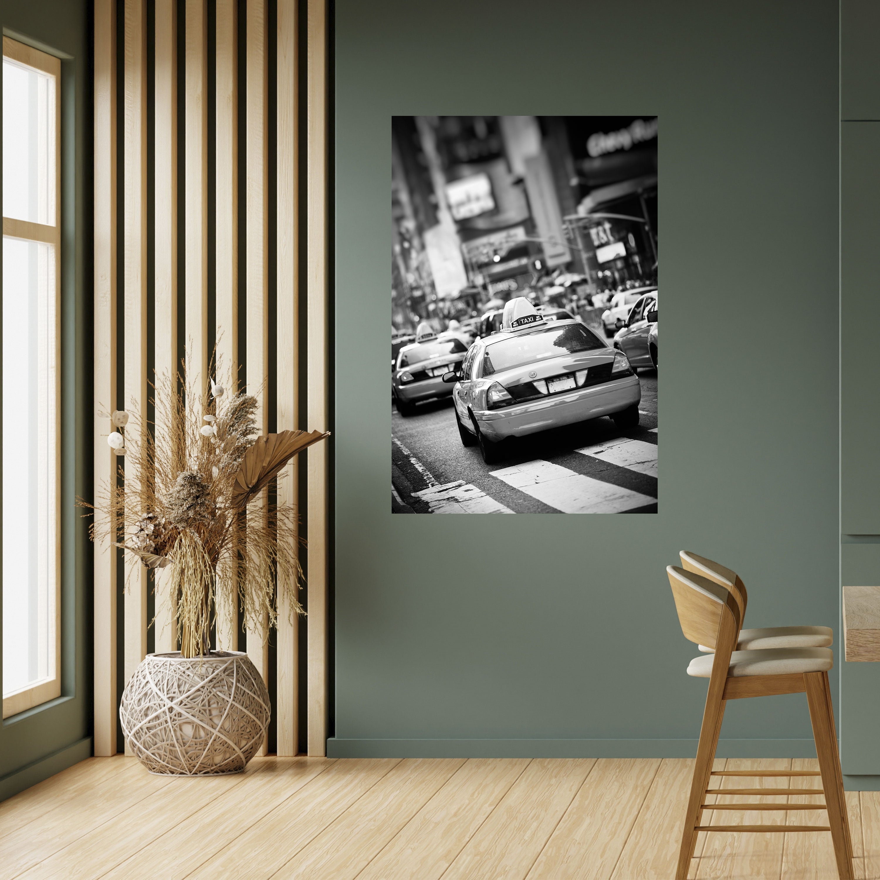 TIMELESS TAXI TALES Poster Vertical Autocolante