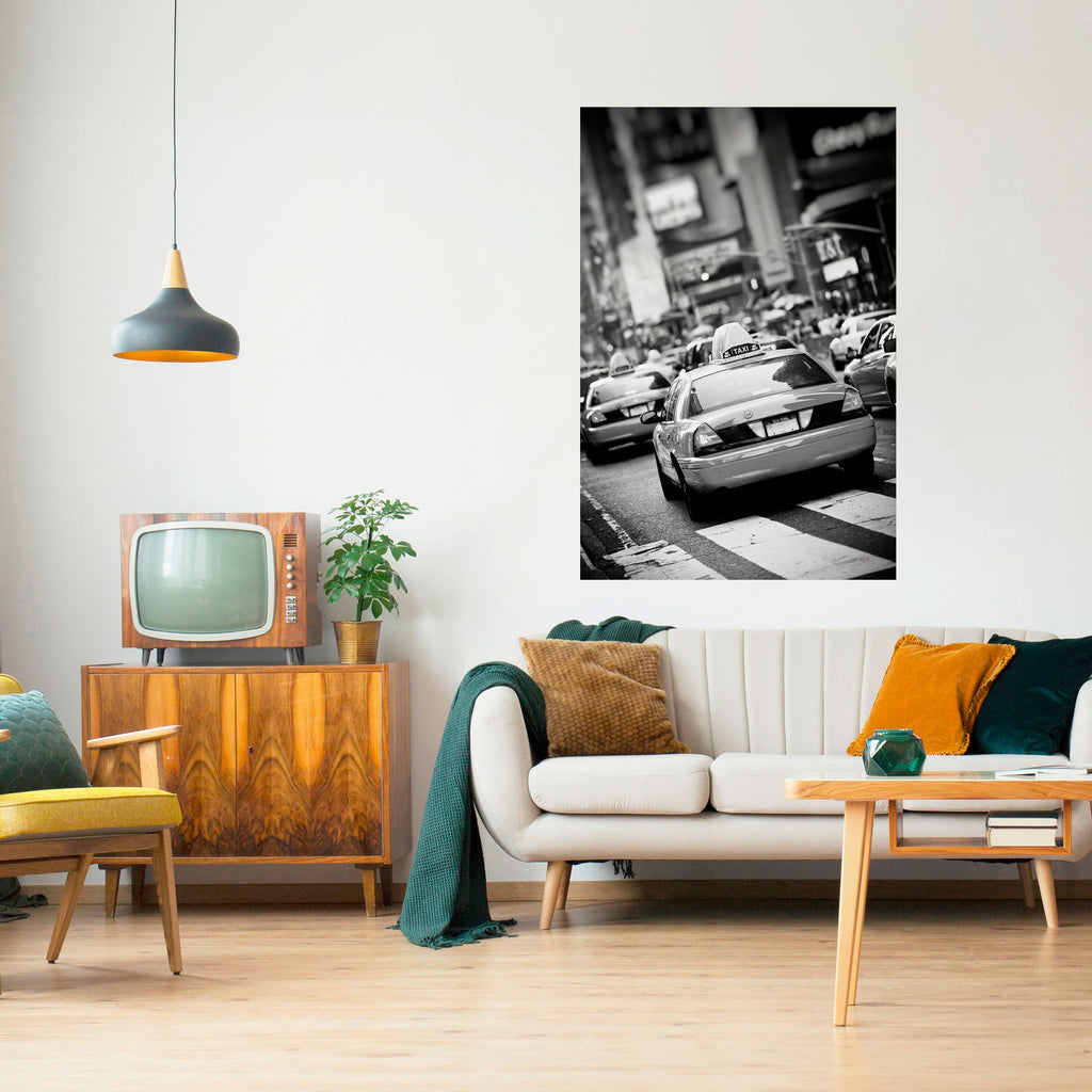 TIMELESS TAXI TALES Poster Vertical Autocolante