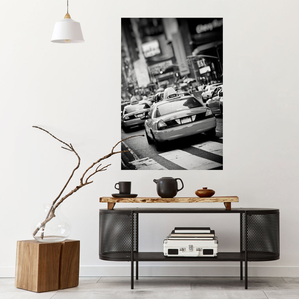 TIMELESS TAXI TALES Poster Vertical Autocolante