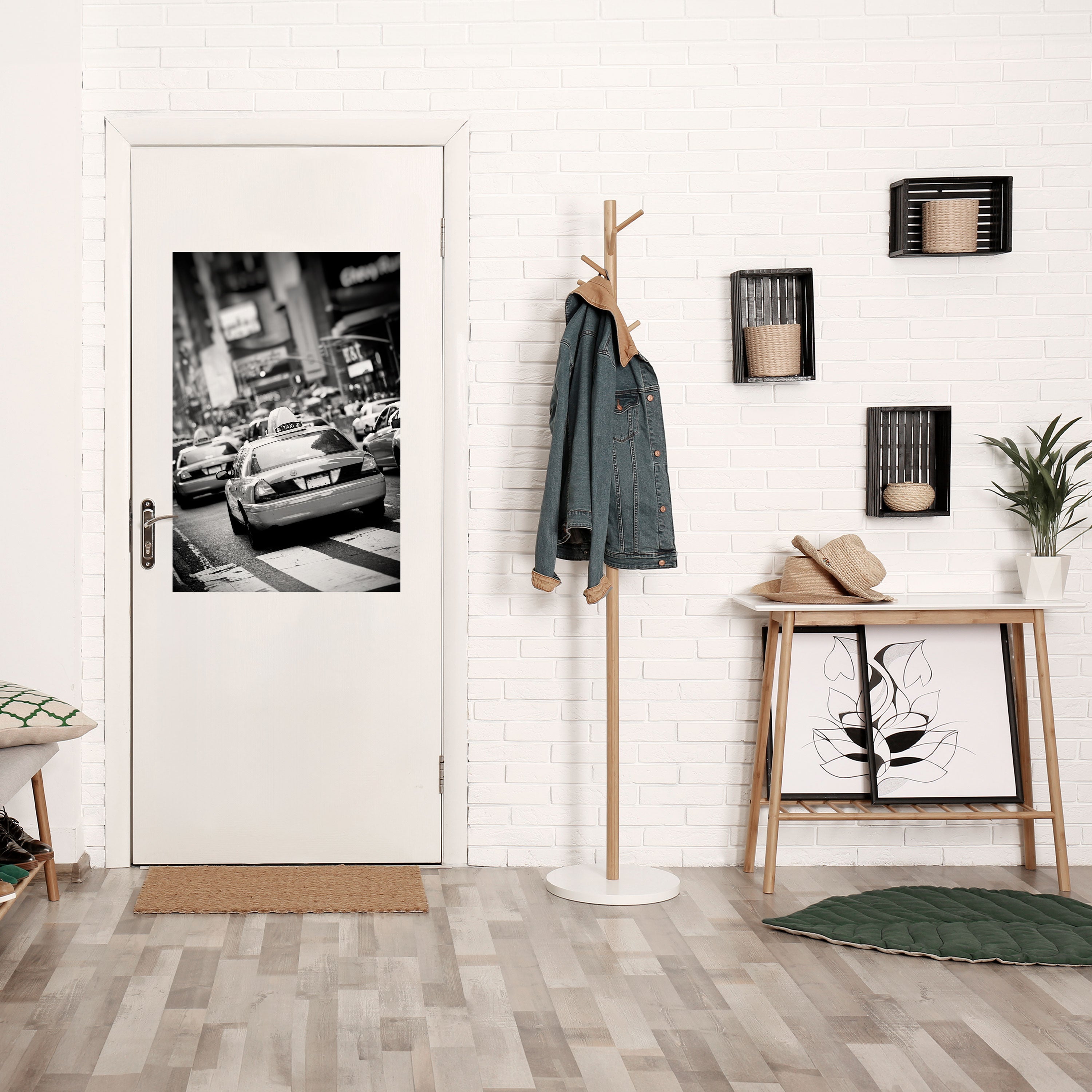 TIMELESS TAXI TALES Poster Vertical Autocolante