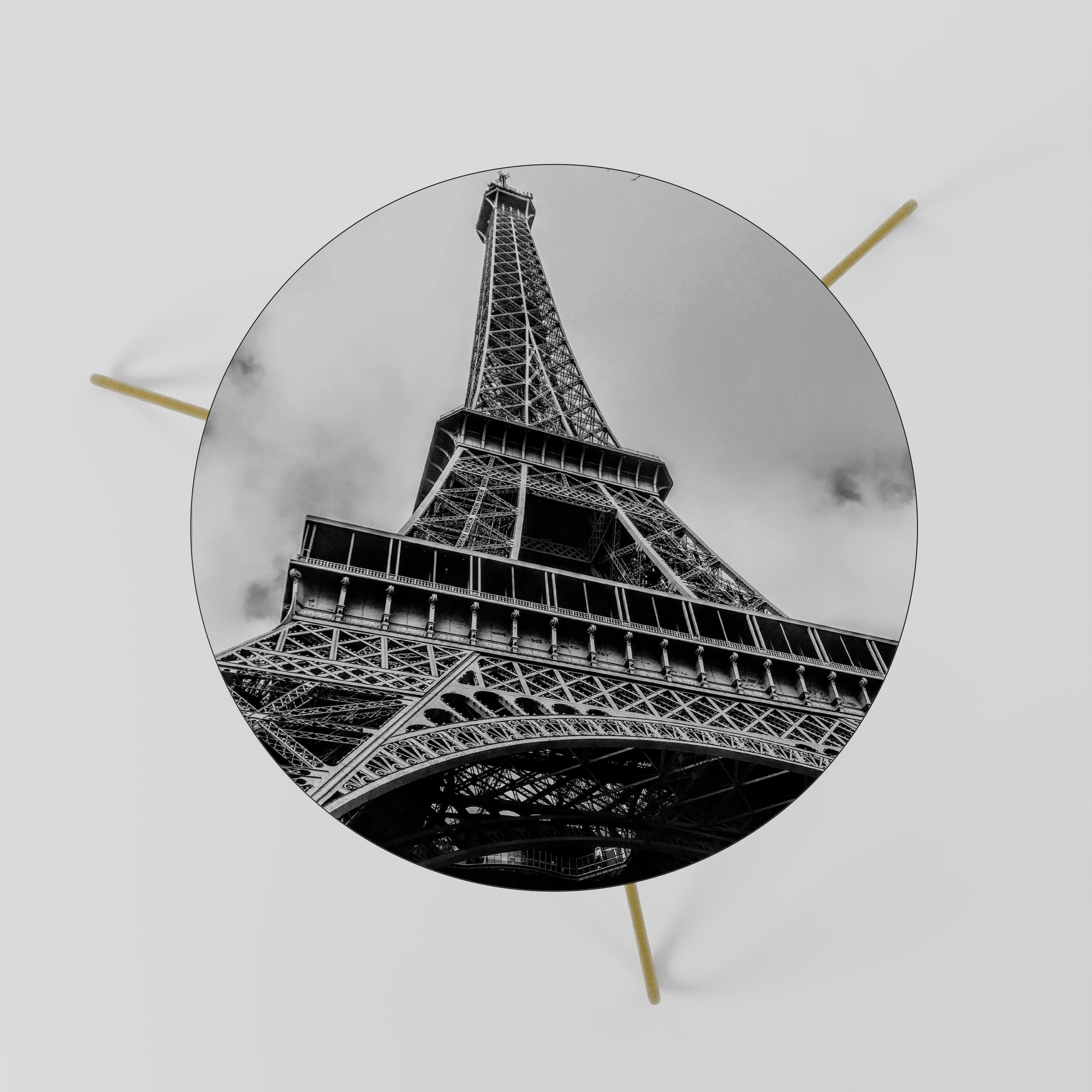 MONOCHROME PARISIAN ICON Mesa de Centro 60