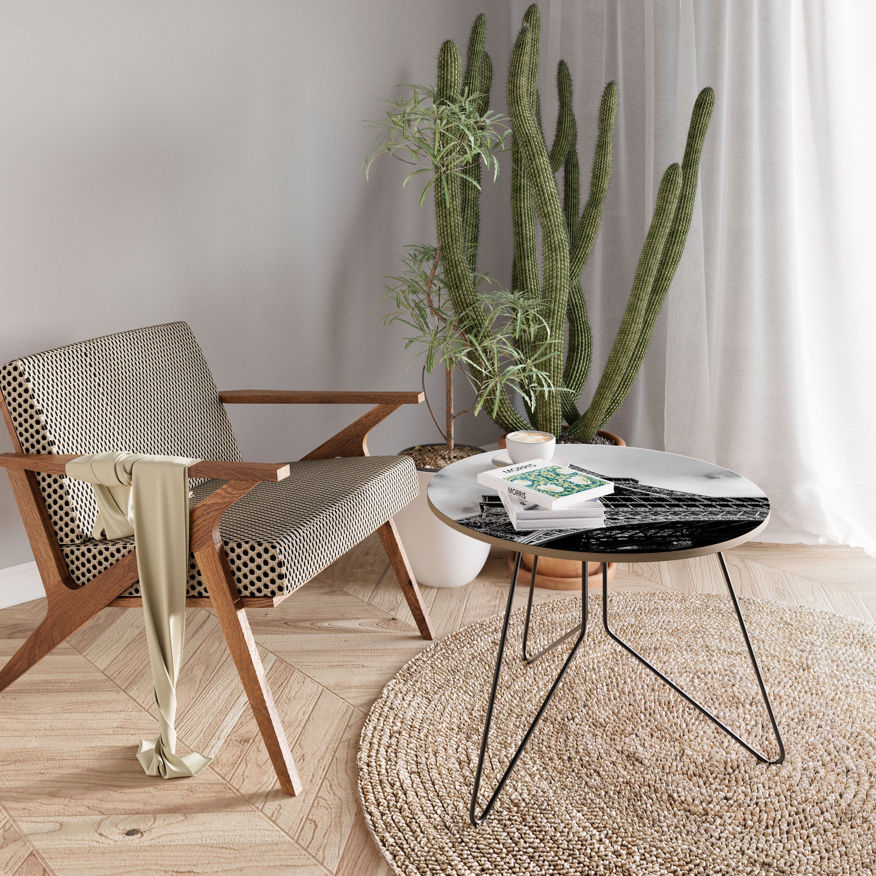 MONOCHROME PARISIAN ICON Mesa de Centro 69