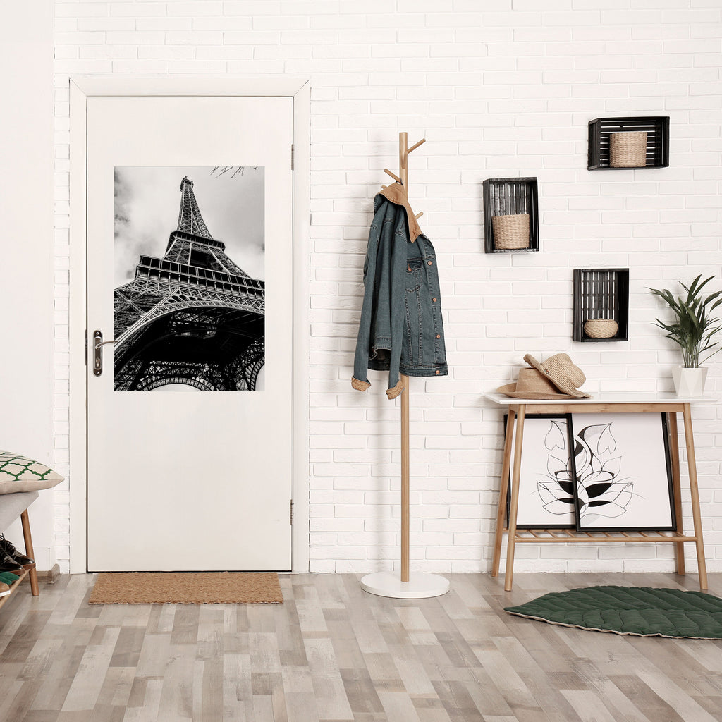 MONOCHROME PARISIAN ICON Peel and Stick Vertical Poster