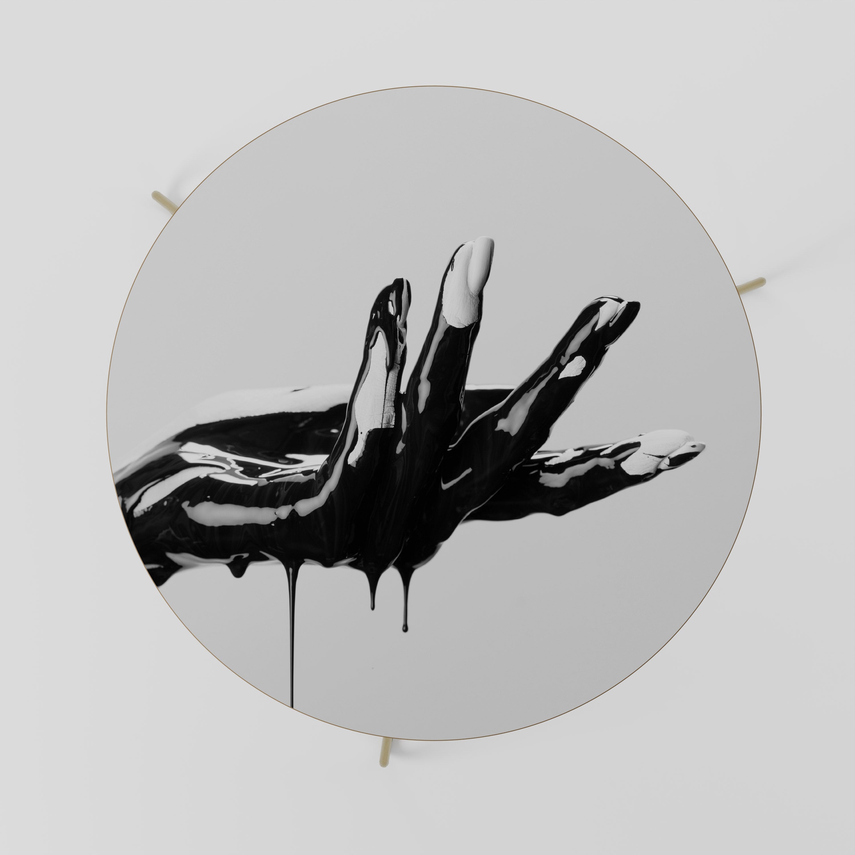 BLACK VISCOSITY Mesa de Centro 69