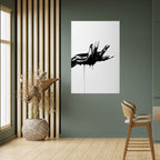 BLACK VISCOSITY Poster Vertical Autocolante