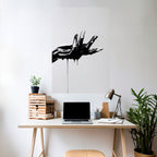 BLACK VISCOSITY Poster Vertical Autocolante