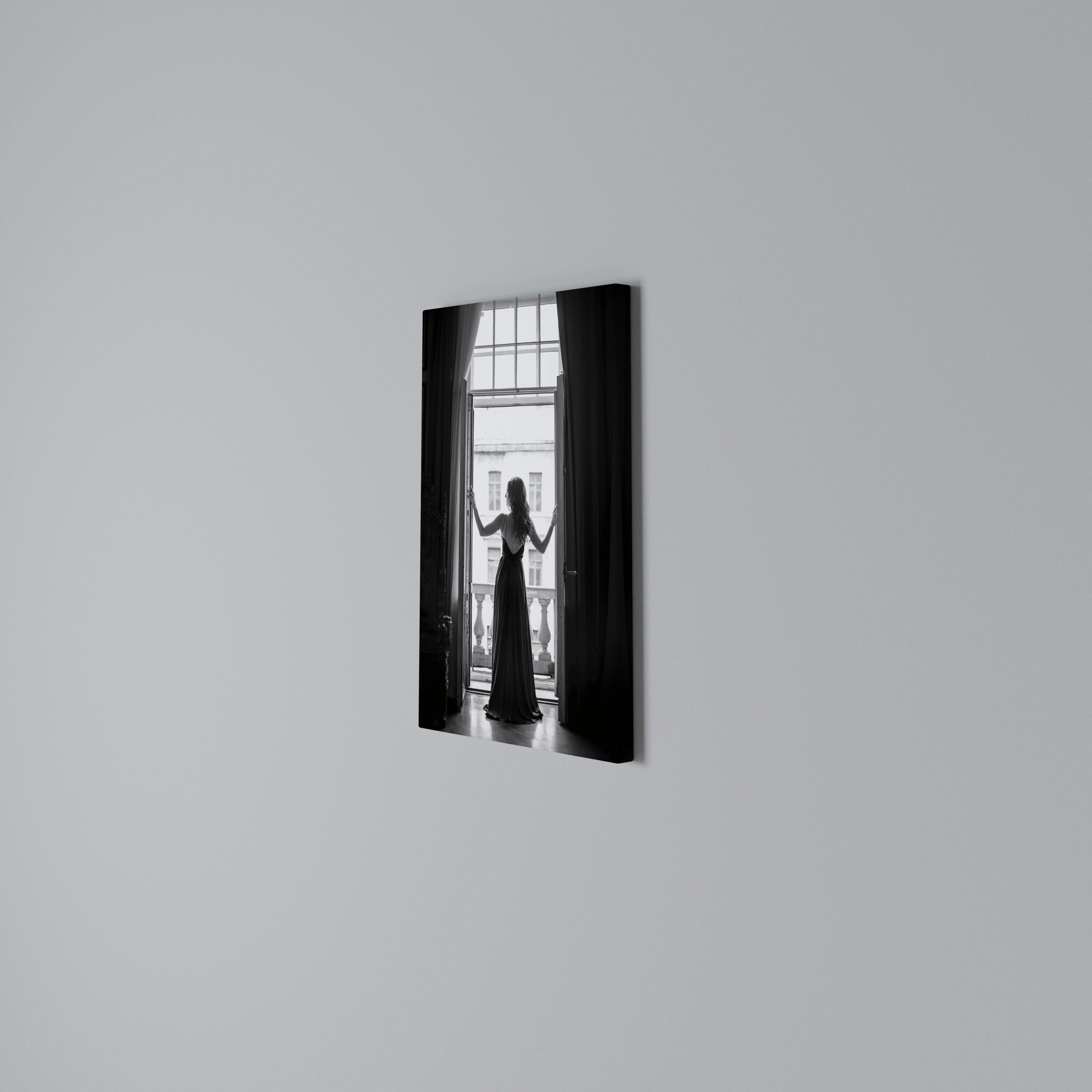 WINDOW TO WONDERS Quadro em tela vertical