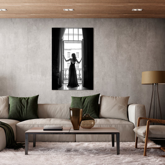 WINDOW TO WONDERS Quadro em tela vertical