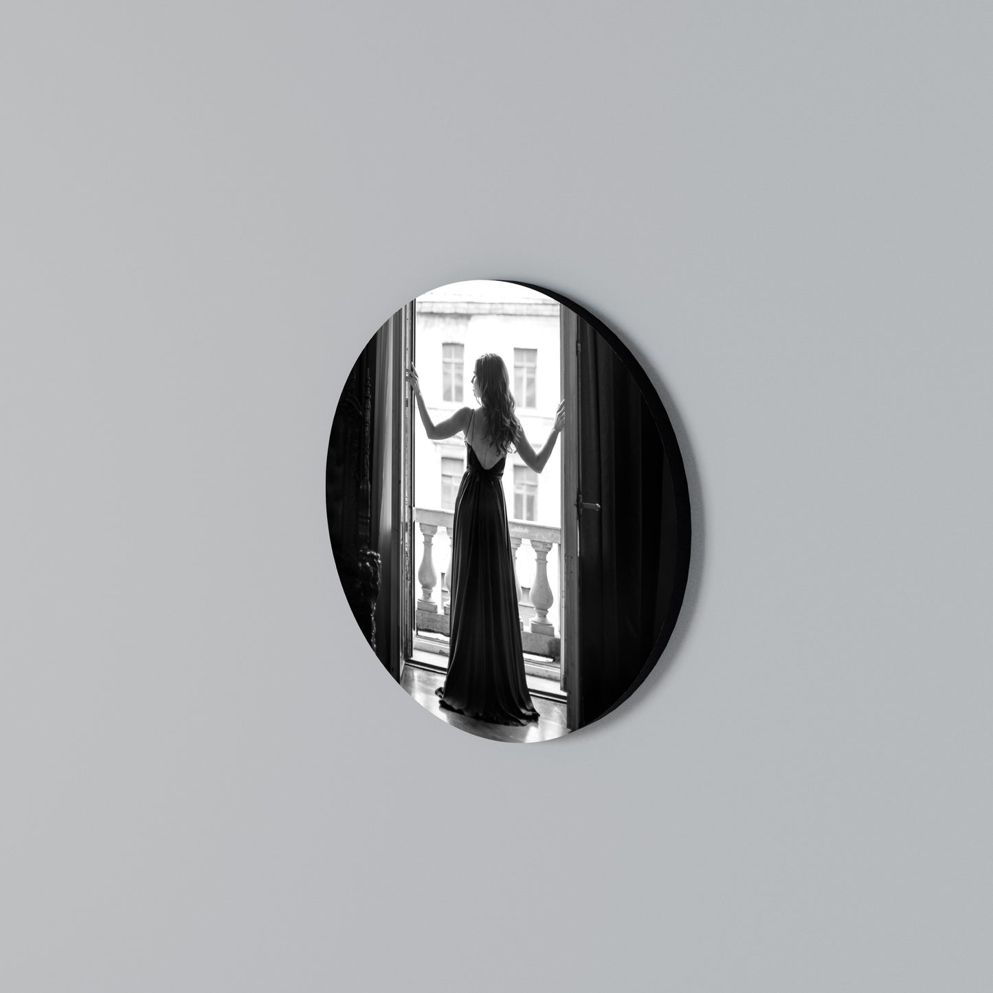 WINDOW TO WONDERS Arte de Parede Redonda