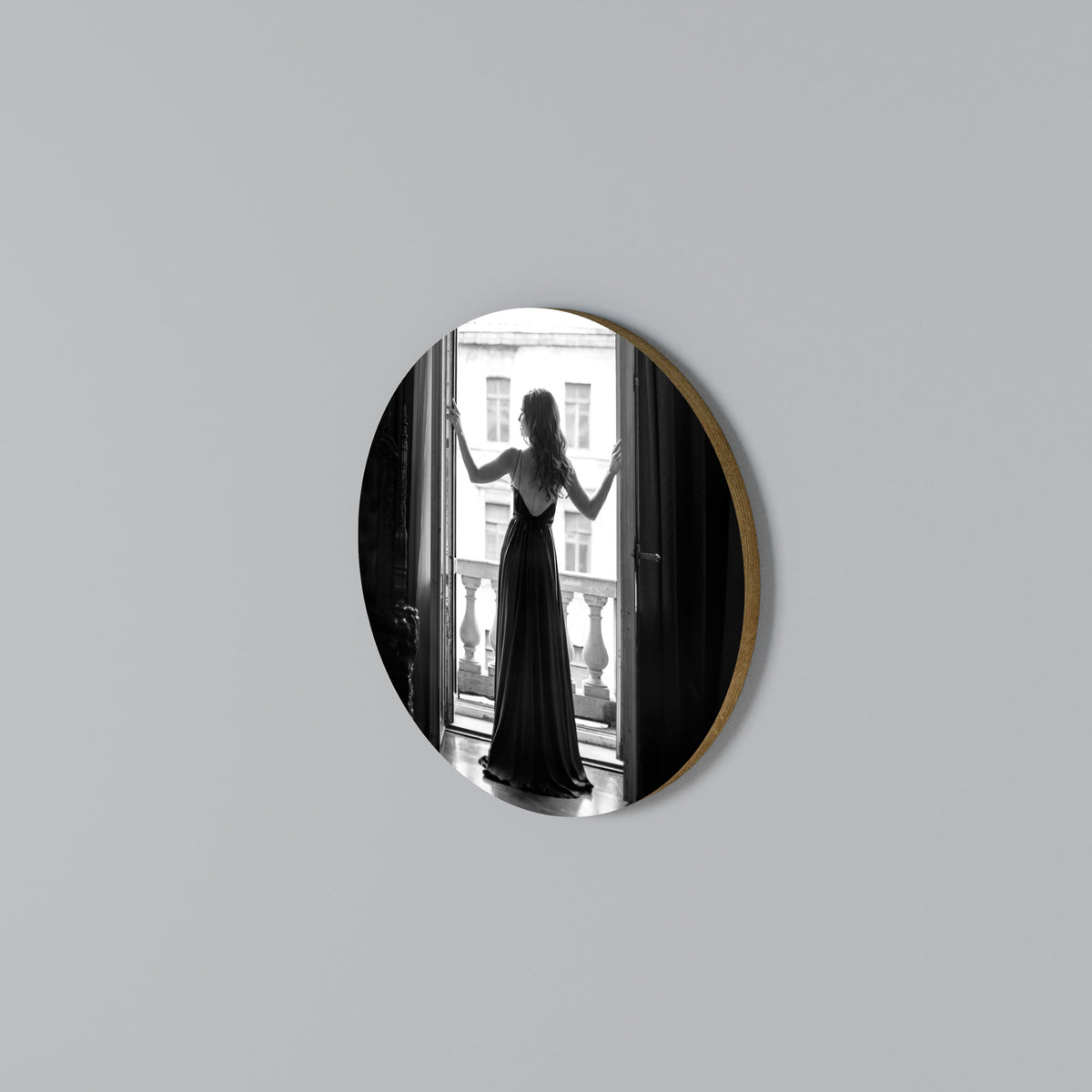 WINDOW TO WONDERS Arte de Parede Redonda
