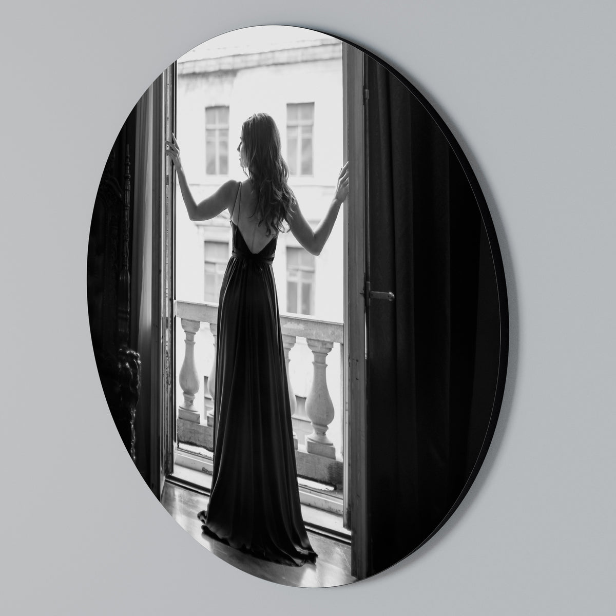 WINDOW TO WONDERS Arte de Parede Redonda