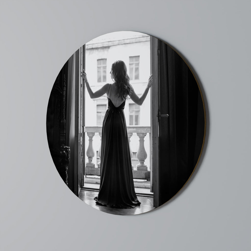 WINDOW TO WONDERS Quadro Redondo Decorativo