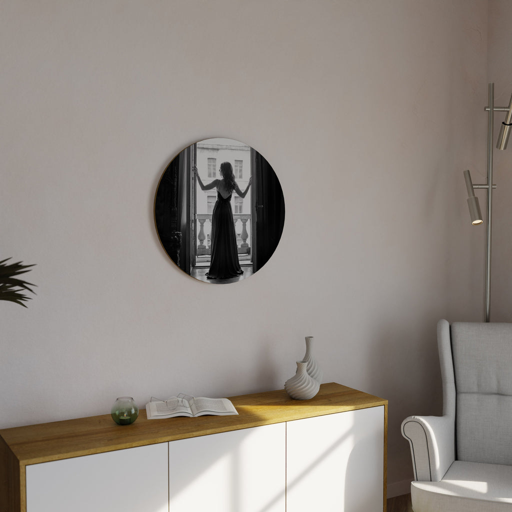 WINDOW TO WONDERS Quadro Redondo Decorativo