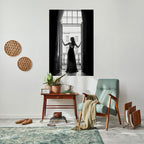 WINDOW TO WONDERS Peel and Stick Vertical Poster