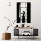 WINDOW TO WONDERS Peel and Stick Vertical Poster