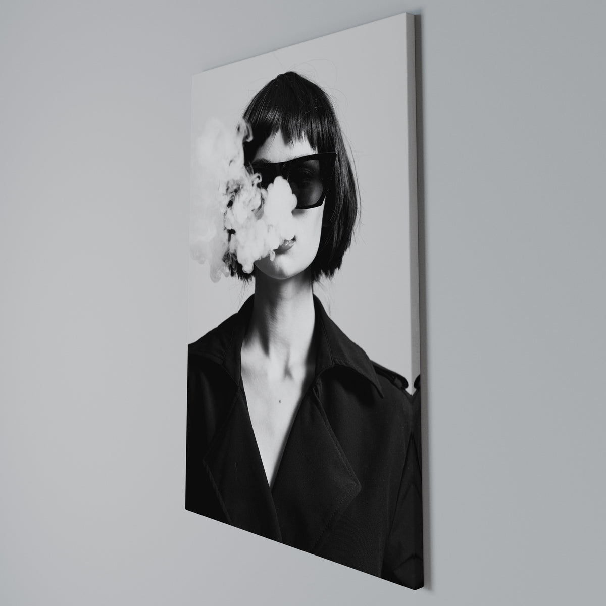 SMOKY BELLE Quadro em tela vertical