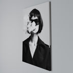 SMOKY BELLE Quadro em tela vertical