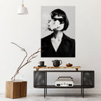 SMOKY BELLE Poster Vertical Autocolante