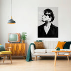 SMOKY BELLE Poster Vertical Autocolante