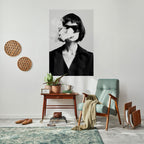 SMOKY BELLE Poster Vertical Autocolante