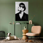 SMOKY BELLE Poster Vertical Autocolante