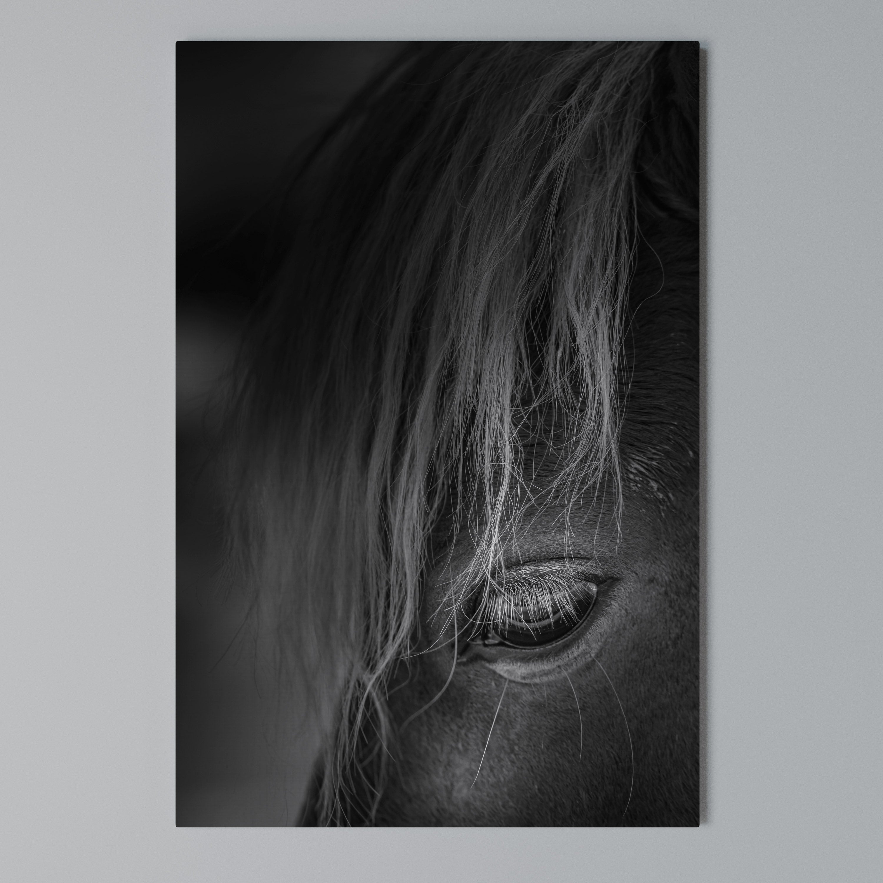 SILENT STRENGTH Quadro em tela vertical