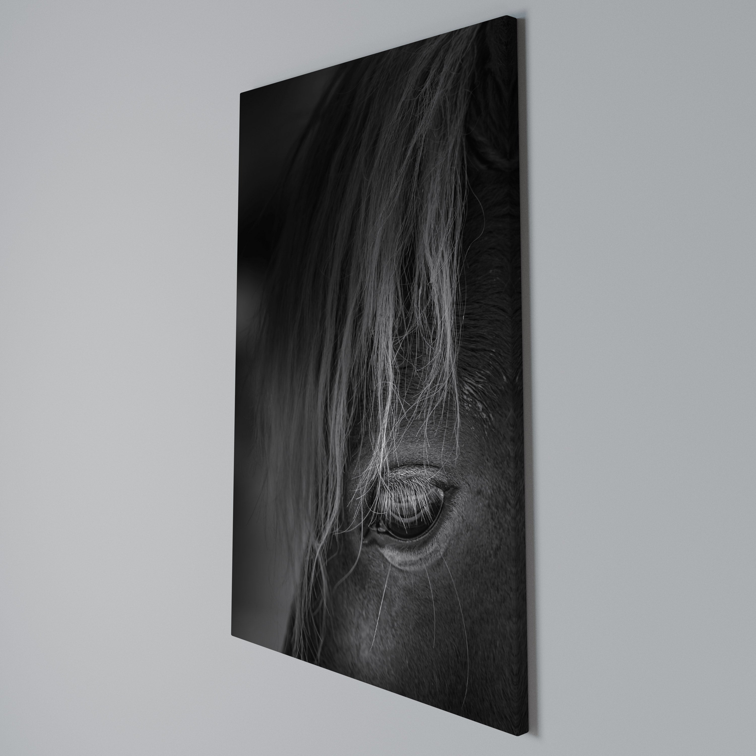 SILENT STRENGTH Quadro em tela vertical