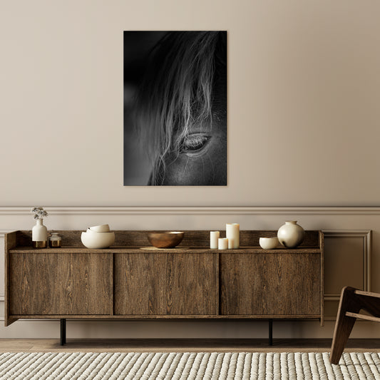 SILENT STRENGTH Vertical Canvas Print