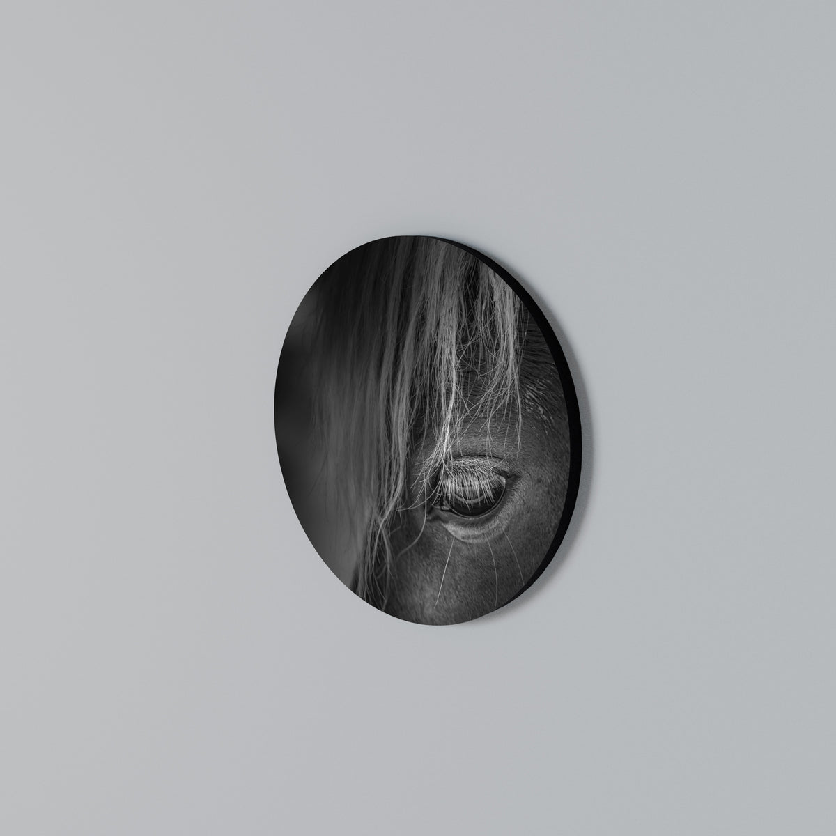 SILENT STRENGTH Arte de Parede Redonda