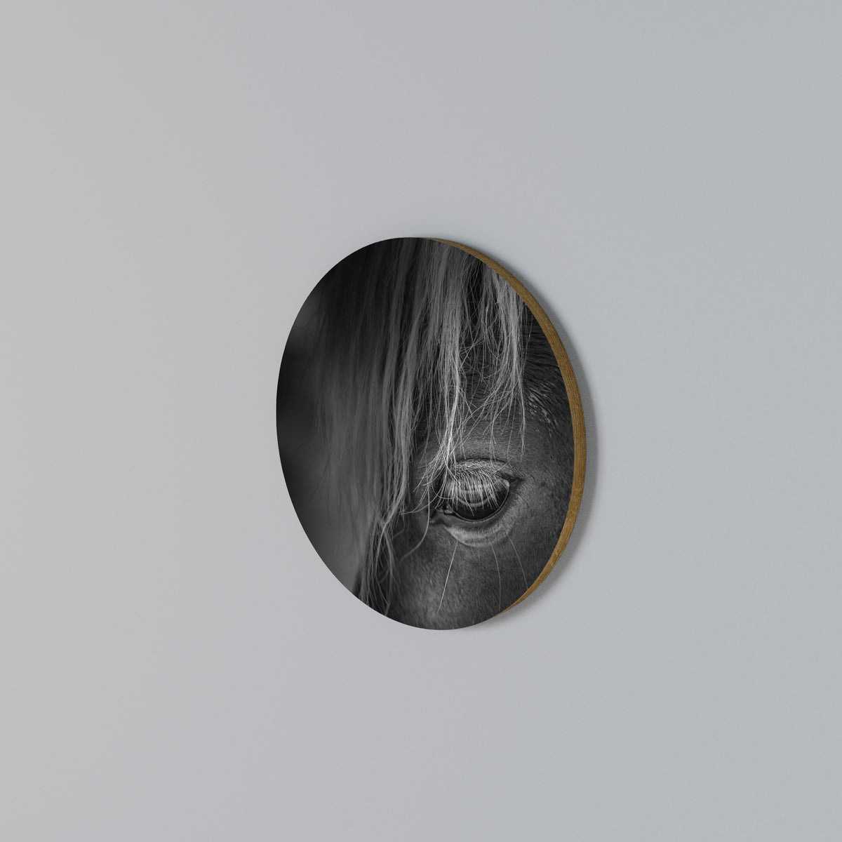 SILENT STRENGTH Arte de Parede Redonda