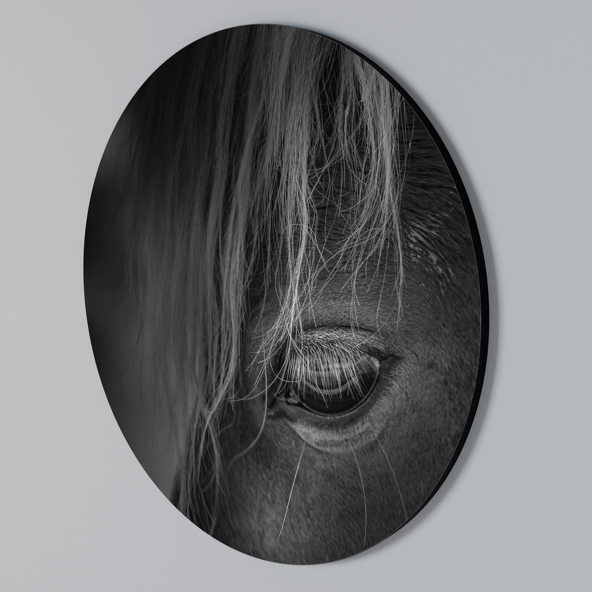 SILENT STRENGTH Arte de Parede Redonda