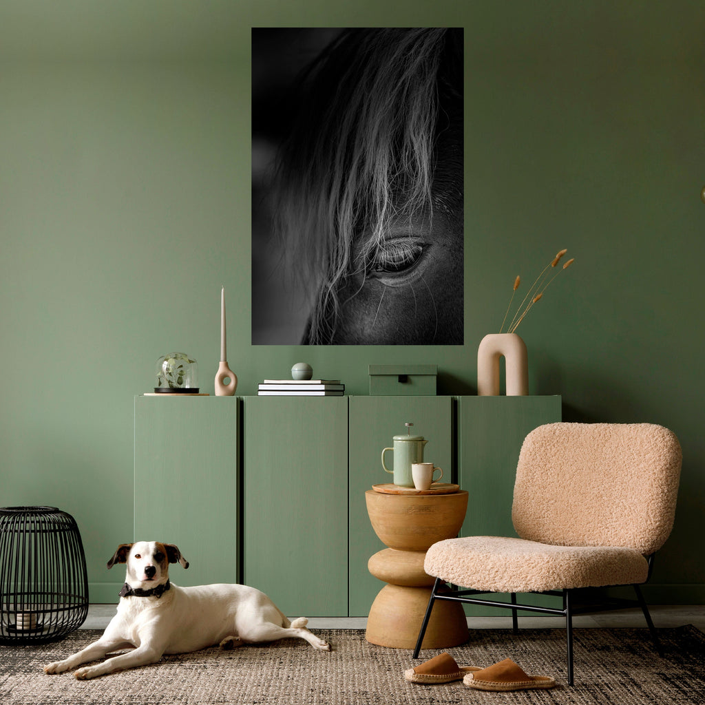 SILENT STRENGTH Peel and Stick Vertical Poster