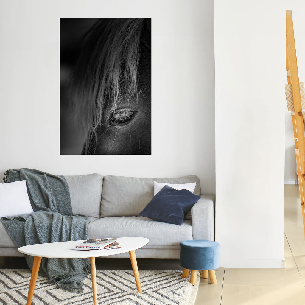 SILENT STRENGTH Peel and Stick Vertical Poster