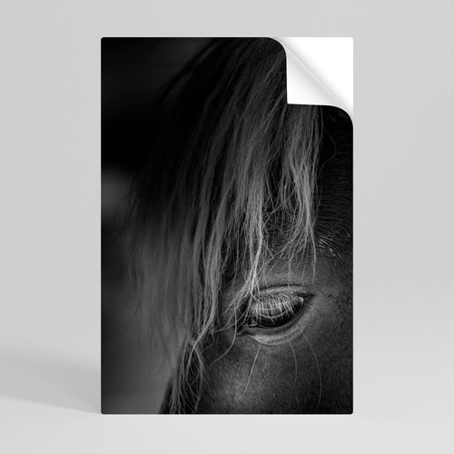 SILENT STRENGTH Póster Autocolante Vertical