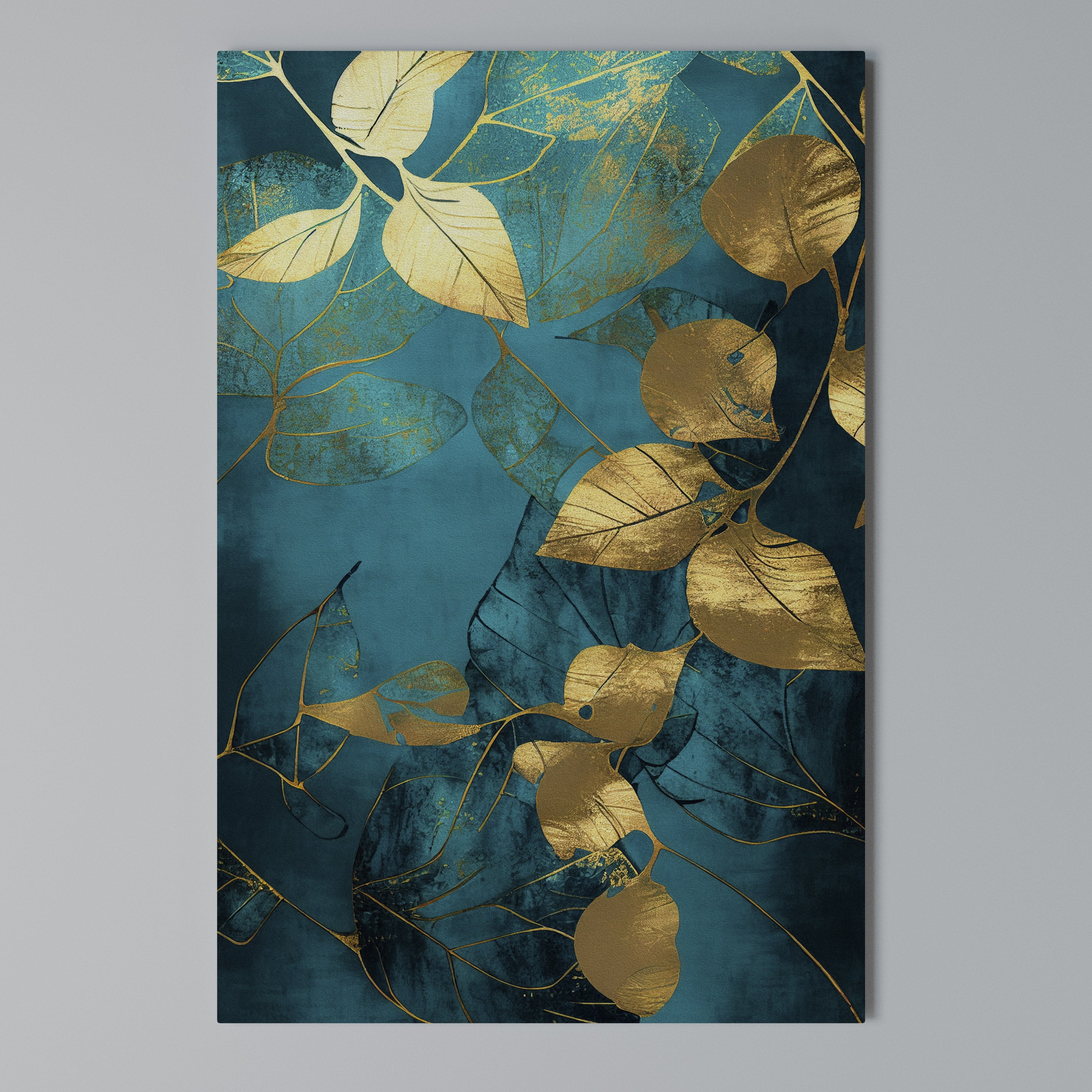FOLIAGE FANTASIA Quadro em tela vertical
