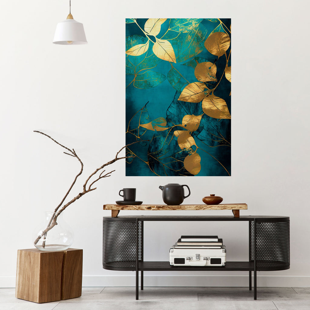 FOLIAGE FANTASIA Peel and Stick Vertical Poster